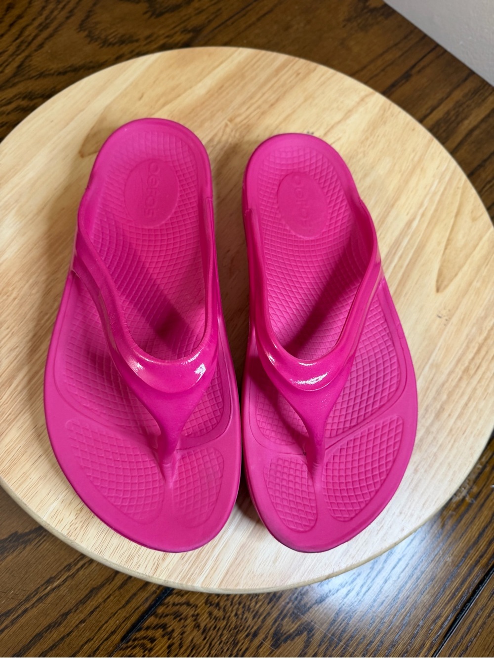 OOFOS women’s OOriginal Sandals Flip Flops Athletic Comfort - Picture 5 of 10